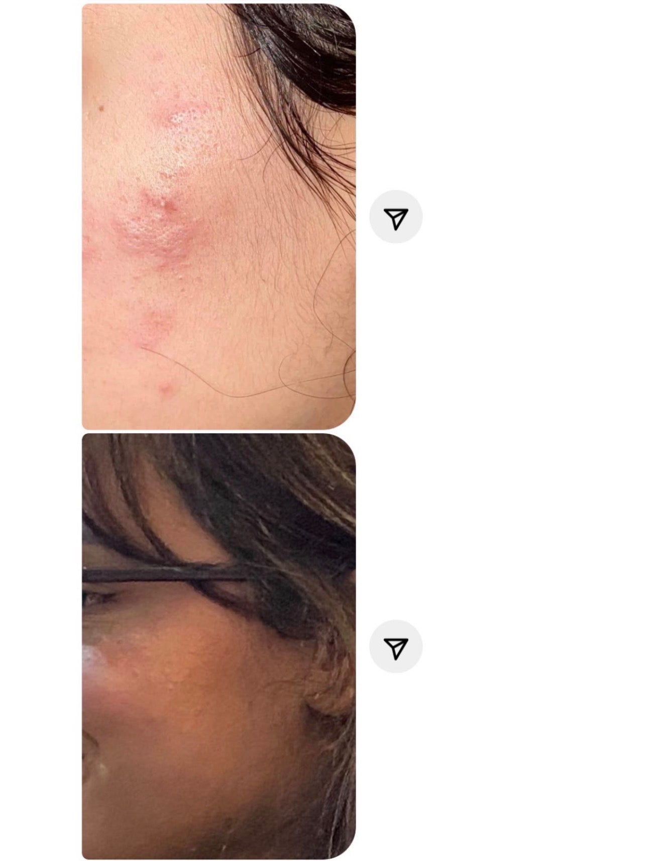 2 gammes lait de chèvre